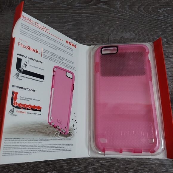 Tech21 Evo Mesh Iphone 6 Plus Pink Case - Picture 2 of 4